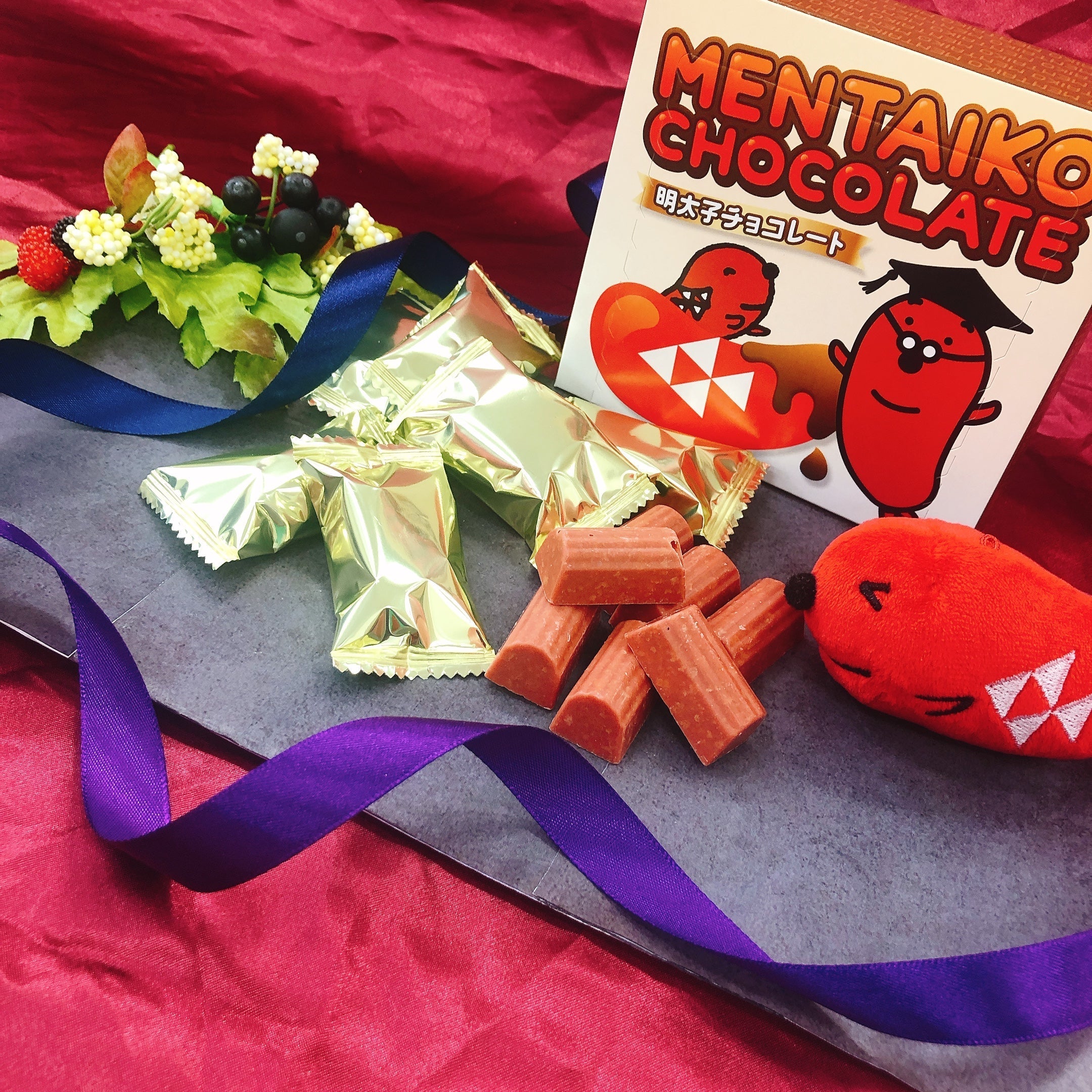 明太子クランチチョコレート – オンライン直売店 | めんたいパークびわ湖